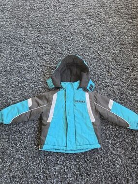 San Jose Sharks Puffer Jacket Toddlers Size 4T